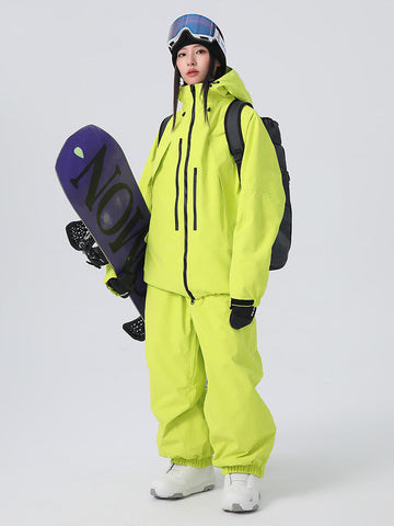 Women's Searipe Unisex Durable Mountain Rider All-Terrain Baggy Snow Suit