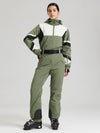 Women's Gsou Snow ChillTrack Classic Retro Ski Suit - 80s Vintage Ski Outfits
