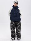 Women's Freestyle Mountain Camo Snow Suit – Bomber Jacket & Baggy Pants Set