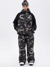 Women's Freestyle Mountain Camo Snow Suit – Bomber Jacket & Baggy Pants Set
