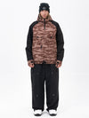 Men's Freestyle Mountain Camo Snow Suit – Bomber Jacket & Baggy Pants Set