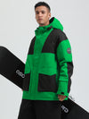 Men's Mountain Ridge Color Block Performance Snow Jacket