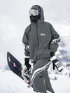 Women's John Snow Freestyle Side Panel Stripes Two Pieces Baggy Snowsuit