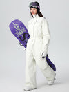 Women's Searipe High-Rise Alpine Flow Relaxed Snowsuits Overalls Pants Set