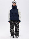 Women's Freestyle Mountain Camo Snow Suit – Bomber Jacket & Baggy Pants Set