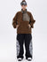 Women's Mountain-Ready Faux Sherpa Fleece Pullover & Swaggy Reflective Cargo Snow Pants
