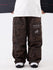 Women's Wild Soul Steeze Shred Master Baggy Street Cargo Leopard Snow Pants / Shorts