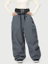 Women's Techline Workwear-Inspired Utility Cargo Snowboard Pants – Baggy Freestyle Fit
