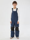 Boys Winter Trek Light Reflective Knee Guard Waterproof Insulated Snow Bib Pants