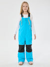 Girls Winter Trek Light Reflective Knee Guard Waterproof Insulated Snow Bib Pants
