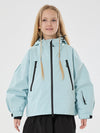 Girls Snow Hopper Bunny Ear Hooded Waterproof Thermal Snow Jacket