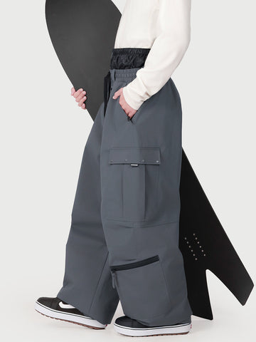 Men's Techline Workwear-Inspired Utility Cargo Snowboard Pants – Baggy Freestyle Fit