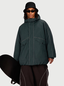 Men's UrbanCraft Workwear Snow Jacket – Reflective Utility Street Fit
