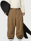 Women's Utility Wild Soul Crew Heavy Stitch Cargo Baggy Fit Snowboard Pants