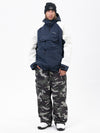 Men's Freestyle Mountain Camo Snow Suit – Bomber Jacket & Baggy Pants Set