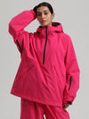 Women's Gsou Snow Durable Urban Vibe Pullover Anorak Snowboard Jacket