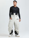 Men's Gsou Snow Durable Mountain Pro All Function Cargo Snow Bibs Pants