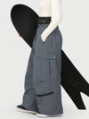 Women's Techline Workwear-Inspired Utility Cargo Snowboard Pants – Baggy Freestyle Fit