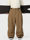 Women's Utility Wild Soul Crew Heavy Stitch Cargo Baggy Fit Snowboard Pants