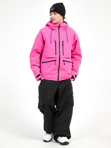 Men's Durable Steeze HypeShred Baggy Utility Cargo Snow Suit