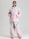 Women's Gsou Snow Durable Mountain Vibe Pullover Anorak Baggy Snow Suits
