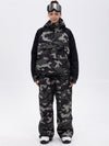 Women's Freestyle Mountain Camo Snow Suit – Bomber Jacket & Baggy Pants Set