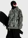 Men's Park Rider 2-in-1 Layered Freestyle Snow Hoodie with Contrast Sleeves