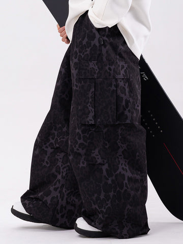 Men's Mountain Chill Freestyle Prime Baggy Leopard Snowboard Pants