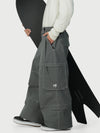 Women's Utility Wild Soul Crew Heavy Stitch Cargo Baggy Fit Snowboard Pants