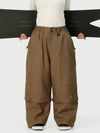 Women's Utility UrbanCraft Cargo Double Knee Snowboard Pants with Rivet-Reinforced Panels