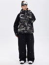 Women's Freestyle Mountain Camo Snow Suit – Bomber Jacket & Baggy Pants Set