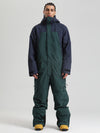 Men's Backcountry Explorer One Piece Cargo Ski Suits Full Body Snowsuits