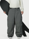 Women's Utility Wild Soul Crew Heavy Stitch Cargo Baggy Fit Snowboard Pants