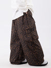 Women's Wild Soul Steeze ParkRider Multi-Pocket Utility Cargo Leopard Snow Pants