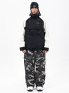 Men's Freestyle Mountain Camo Snow Suit – Bomber Jacket & Baggy Pants Set