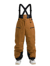 Men's Gsou Snow Durable Mountain Pro All Function Cargo Snow Bibs Pants