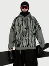 Men's Park Rider 2-in-1 Layered Freestyle Snow Hoodie with Contrast Sleeves
