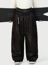 Men's Urban Vibe Workwear-Inspired Rivet-Trim Wide Fit OG Baggy Snowboard Pants
