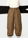 Men's Utility UrbanCraft Cargo Double Knee Snowboard Pants with Rivet-Reinforced Panels