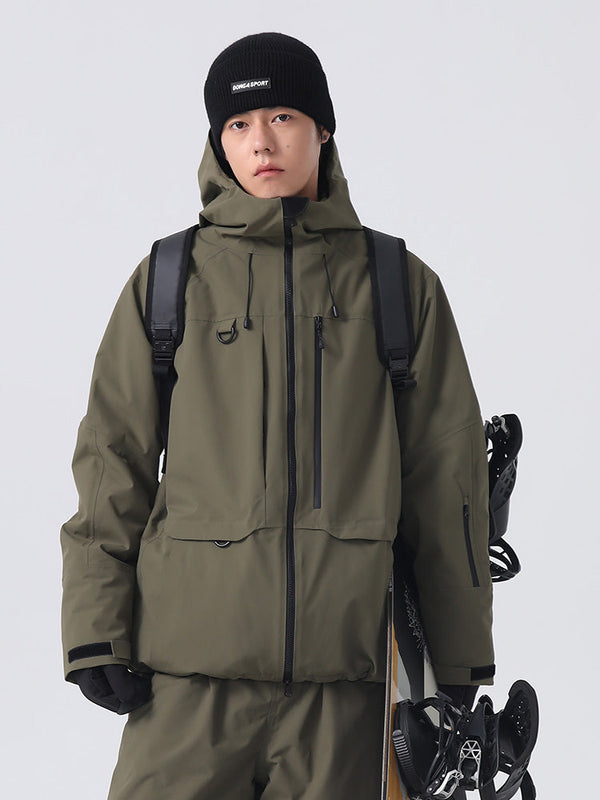 Men's Searipe Unisex All-Weather Mountain Rider Backcountry Utility Snow Jacket