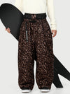 Men's Urban Vibe Workwear-Inspired Rivet-Trim Wide Fit OG Baggy Snowboard Pants