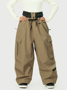Women's Techline Workwear-Inspired Utility Cargo Snowboard Pants – Baggy Freestyle Fit