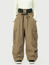 Women's Techline Workwear-Inspired Utility Cargo Snowboard Pants – Baggy Freestyle Fit