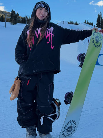 Women's Wild Soul Steeze HypeShred Baggy Utility Cargo Snow Pants / Shorts