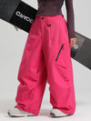 Women's Gsou Snow Durable Urban Vibe All Function Baggy Snow Pants