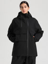 Women's Gsou Snow Terrain Flow FlexZip Hybrid Cargo Snowboard Jacket