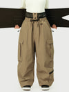 Women's Techline Workwear-Inspired Utility Cargo Snowboard Pants – Baggy Freestyle Fit