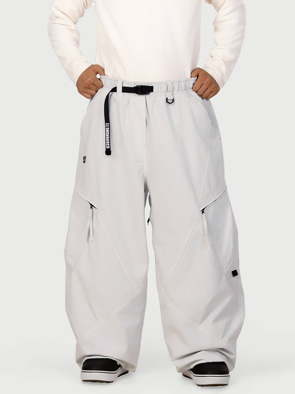 Men's TerrainFlex Freestyle Oversized Cargo Snowboard Pants – Crew Edition
