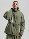 Men's Gsou Snow Durable Mountain Pro Winter Function Cargo Snow Jacket