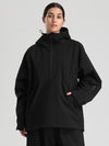 Women's Gsou Snow Durable Urban Vibe Pullover Anorak Snowboard Jacket